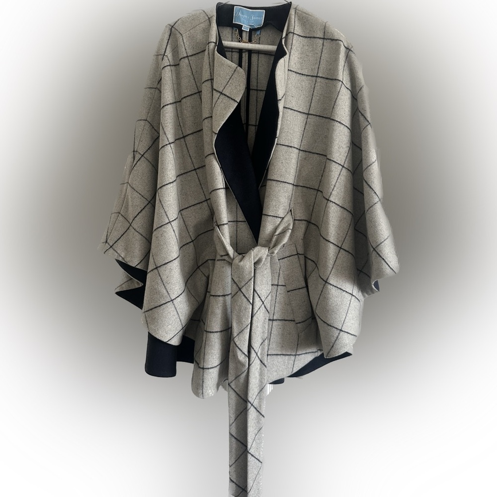 Draper James belted cape